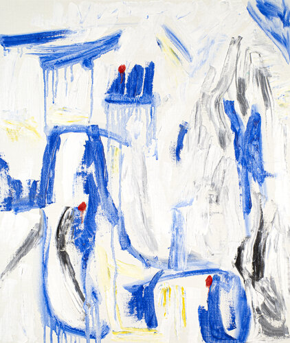 Untitled-blue von Hirofumi Miyauchi (Andecian), Malerei kaufen auf Singulart