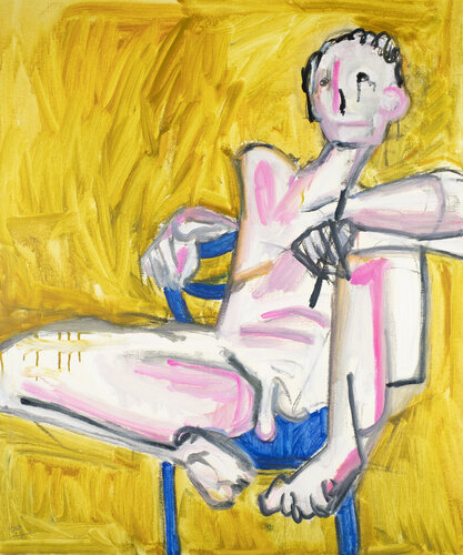 Self portrait by Hirofumi Miyauchi (Andecian), Painting for Sale on Singulart