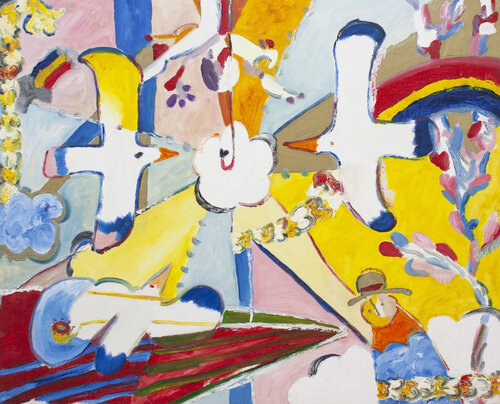 Seagull fishing von Hirofumi Miyauchi (Andecian), Malerei kaufen auf Singulart