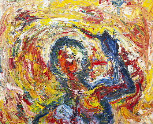 Shadow of a painter von Hirofumi Miyauchi (Andecian), Malerei kaufen auf Singulart