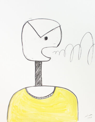 Voiceless voice van Hirofumi Miyauchi (Andecian), Schilderij te koop op Singulart