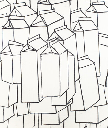 Milk packs van Hirofumi Miyauchi (Andecian), Schilderij te koop op Singulart
