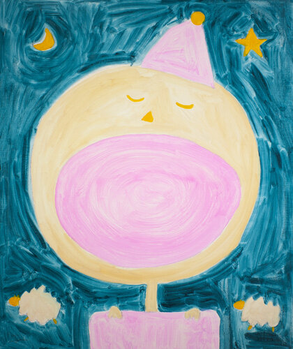 おやすみくん par Hirofumi Miyauchi (Andecian), Peinture en vente sur Singulart