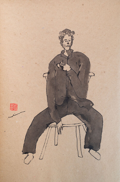 "Boy with a Pipe" from Pablo Picasso (Paper-backed) Hirofumi Miyauchi (Andecian)