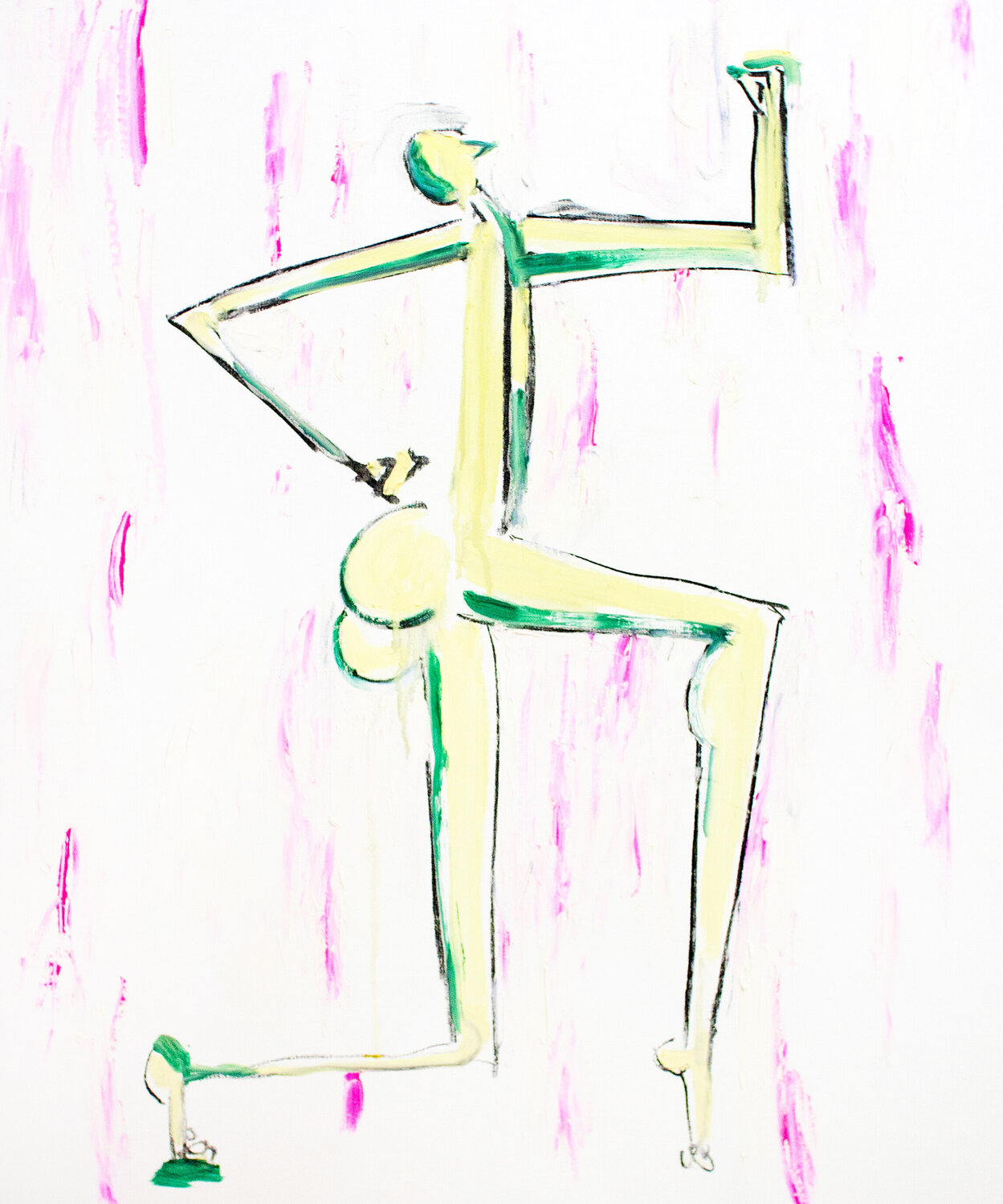 Dance of solitude Hirofumi Miyauchi (Andecian) Originalgemälde zu verkaufen
