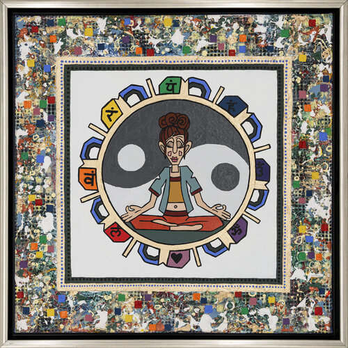 Die Schwackas - Kosmisches Gleichgewicht von Zaneta Schwan, Malerei kaufen auf Singulart