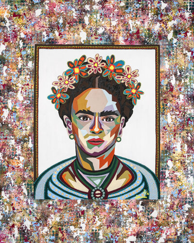 Frida Kahlo von Zaneta Schwan, Malerei kaufen auf Singulart