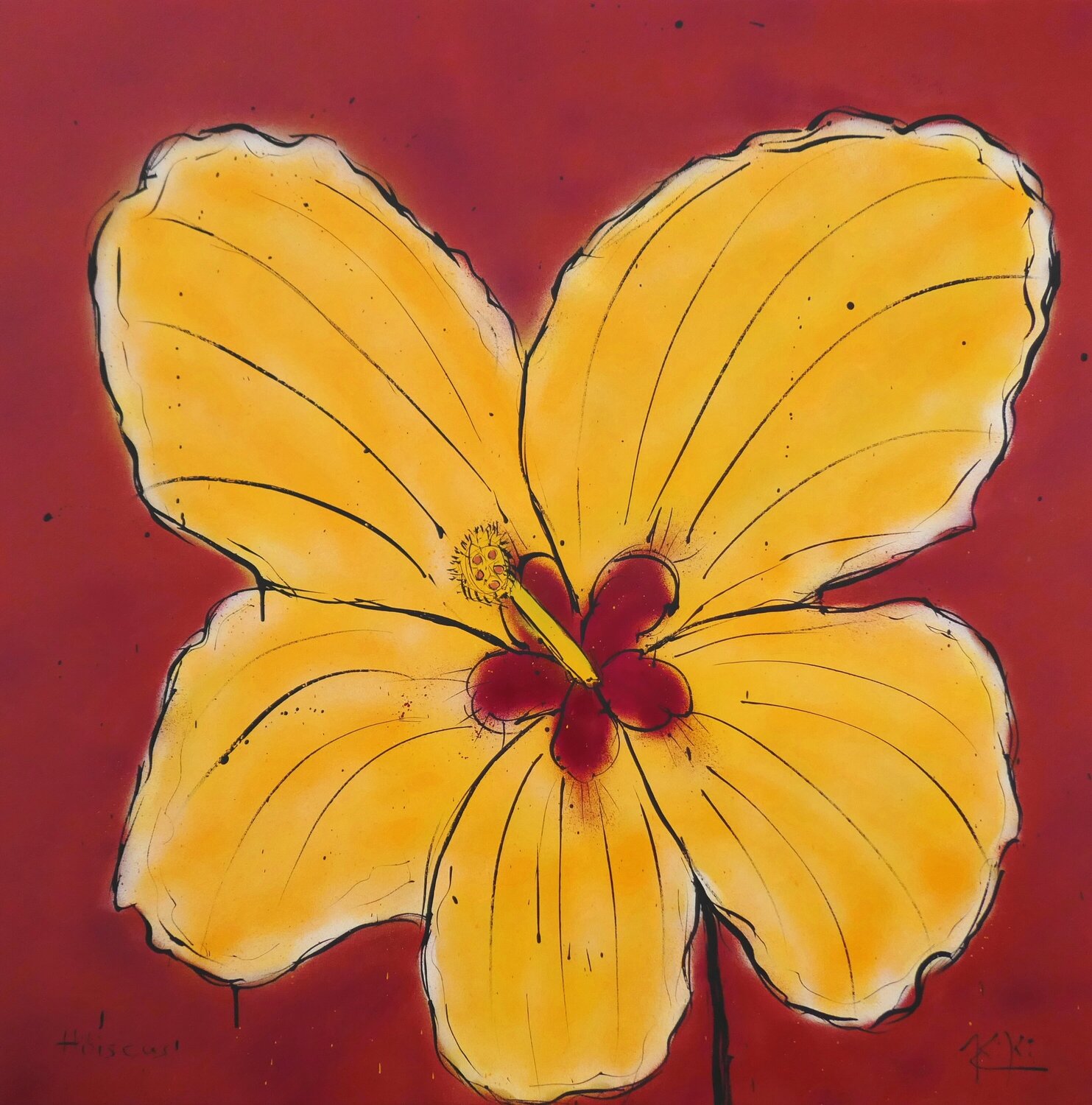 Hibiscus Kiki Bragard