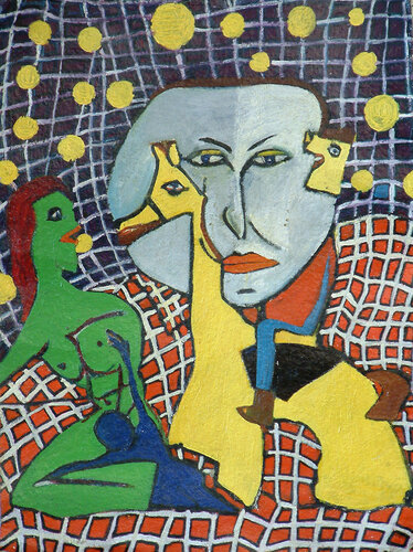 PETTY BOURGEOIS par Dana Puhosh, Peinture en vente sur Singulart