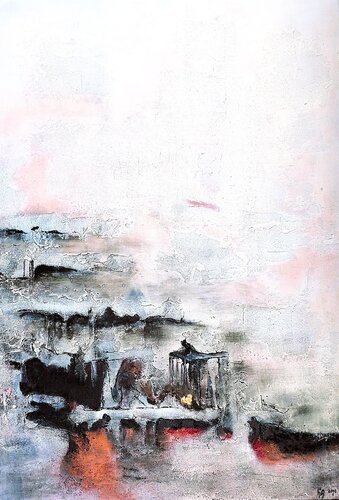 Nepal by Cornelia Seibt, Painting for Sale on Singulart
