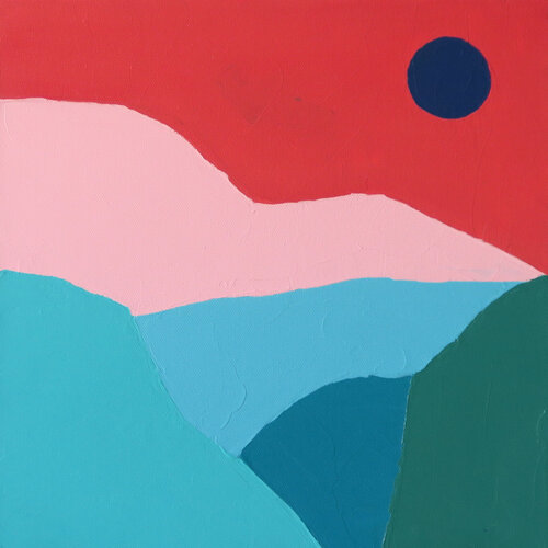 RED SUNSET di Morgan LE RUYET, Pittura in vendita su Singulart