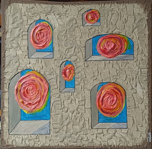 Manifesto dell'Arte Incerta.2 - Solo sei Soli by Pio Luigi Cecchini, Painting for Sale on Singulart