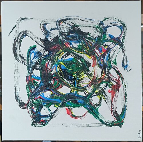 Manifesto of Mesmeric Art.4 van Pio Luigi Cecchini, Schilderij te koop op Singulart