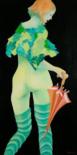 Metamorphose 1 (diptyque) von Isabelle MAGNIN, Malerei kaufen auf Singulart