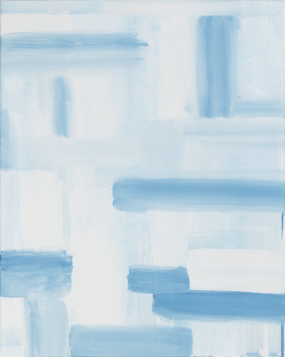 Study in Blue 2 by Whitney Kildahl-Rogers, Painting for Sale on Singulart