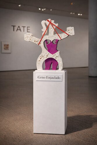 Grito Enjaulado di Ernesto Zapata Urrutiabeascoa, Scultura in vendita su Singulart