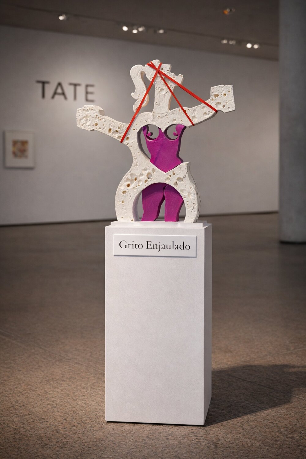 Grito Enjaulado Ernesto Zapata Urrutiabeascoa Skulptur zu verkaufen