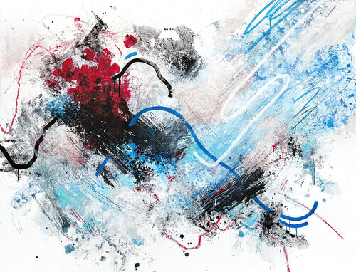 To Forget Impossible To Live by Nataliia Chebarkova, Painting for Sale on Singulart
