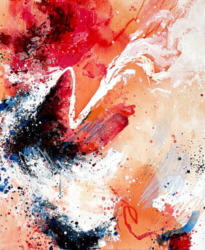 Trust yorself first de Nataliia Chebarkova, Pintura a la venta en Singulart