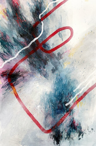 What Goes Around Comes Around de Nataliia Chebarkova, Pintura a la venta en Singulart
