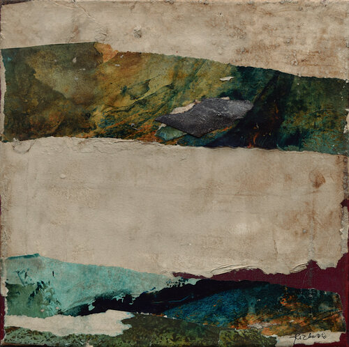 Bibemus Quarry, Aix-en-Provence, France VI by Robin Richmond, 油畫 for Sale on Singulart