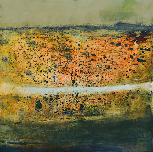 Les Eyzies, Dordogne, France, III par Robin Richmond, Peinture en vente sur Singulart