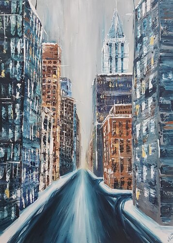 From Dusk Till Dawn de Anna Möri, Pintura a la venta en Singulart