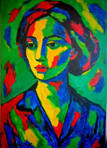 Heroina Series-"Respect" von Maja Vukušić, Malerei kaufen auf Singulart