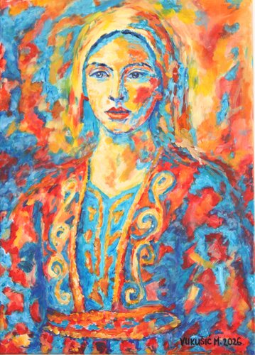 Roots -  Inherited Strength di Maja Vukušić, Pittura in vendita su Singulart