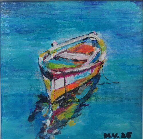 Boat von Maja Vukušić, Malerei kaufen auf Singulart