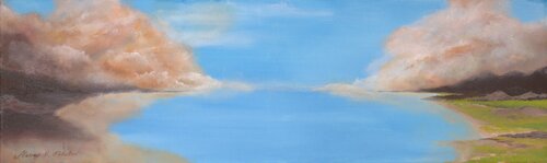 Abstract landscape N 5 van Alexey Filatov, Schilderij te koop op Singulart