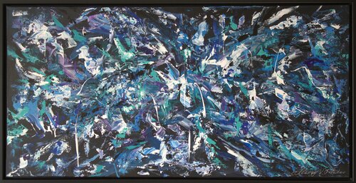 winter night van Alexey Filatov, Schilderij te koop op Singulart