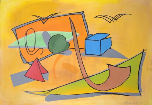 a drop of abstract thinking by Alexey Filatov, Painting for Sale on Singulart