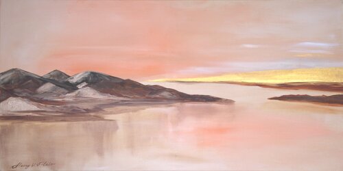 Abstract landscape N 17 van Alexey Filatov, Schilderij te koop op Singulart