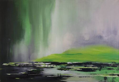 Abstract landscape N 1 van Alexey Filatov, Schilderij te koop op Singulart