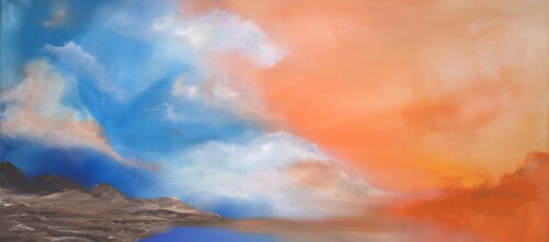 Abstract landscape N 6 by Alexey Filatov, Painting for Sale on Singulart