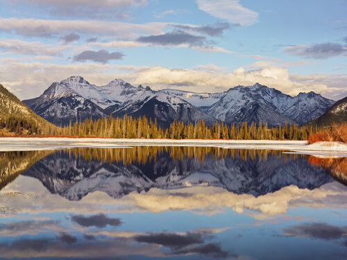 Vermillion Lakes Version II, Banff National Park, Canada von Cosmo Condina, Fotografie kaufen auf Singulart