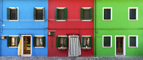 Venice, Blue/Red/Green by Cosmo Condina, Photography for Sale on Singulart