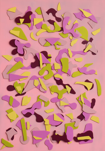 Space Between Us van Prince Karol Wawrzyniak, Schilderij te koop op Singulart