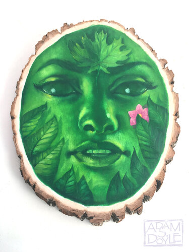 Green Lady of Donadea van Adam S Doyle, Schilderij te koop op Singulart