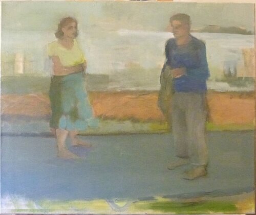 Sur la route van Sandra Bianciardi, Schilderij te koop op Singulart