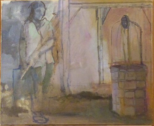 Le puits van Sandra Bianciardi, Schilderij te koop op Singulart