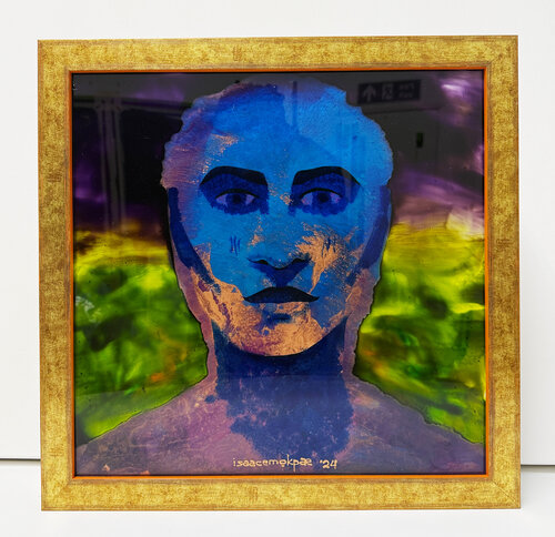 Face of Man #9 de Isaac Iken Emokpae, Otros medios a la venta en Singulart