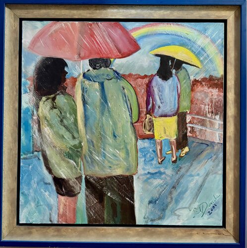 The Rainbow by Paul Davids, Painting for Sale on Singulart