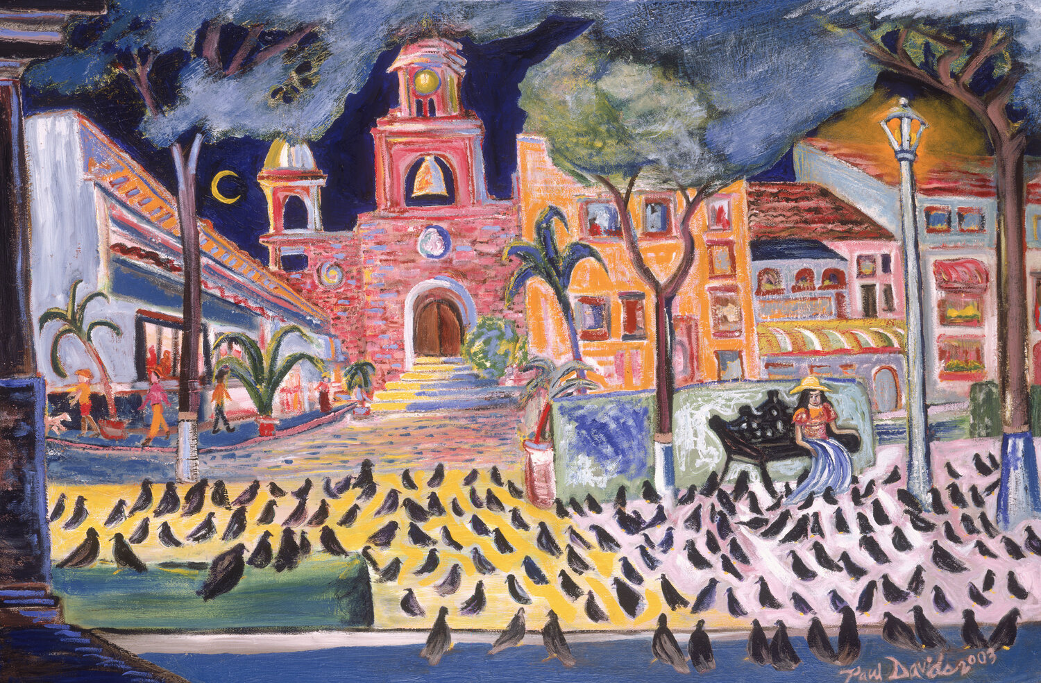 The Flock by the Church Paul Davids