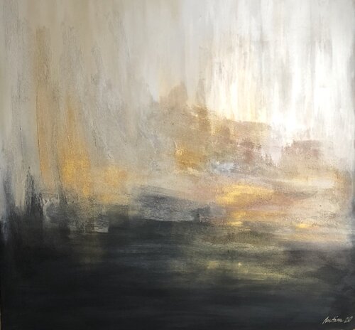 The landscape in the flog von martina pajdlhauser / arttelling, Malerei kaufen auf Singulart