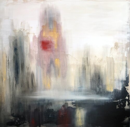 The landscape in the flog von martina pajdlhauser / arttelling, Malerei kaufen auf Singulart