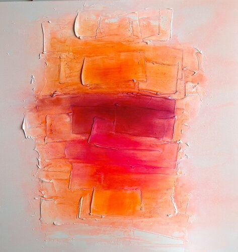 Wild Orange van martina pajdlhauser / arttelling, Schilderij te koop op Singulart