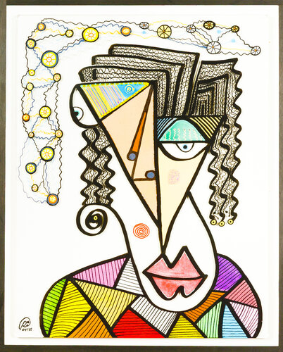 El pensador electrico van Ricardo Torres Martín, Schilderij te koop op Singulart