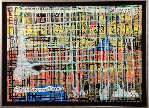 Ciudad interior by Ricardo Torres Martín, 油畫 for Sale on Singulart